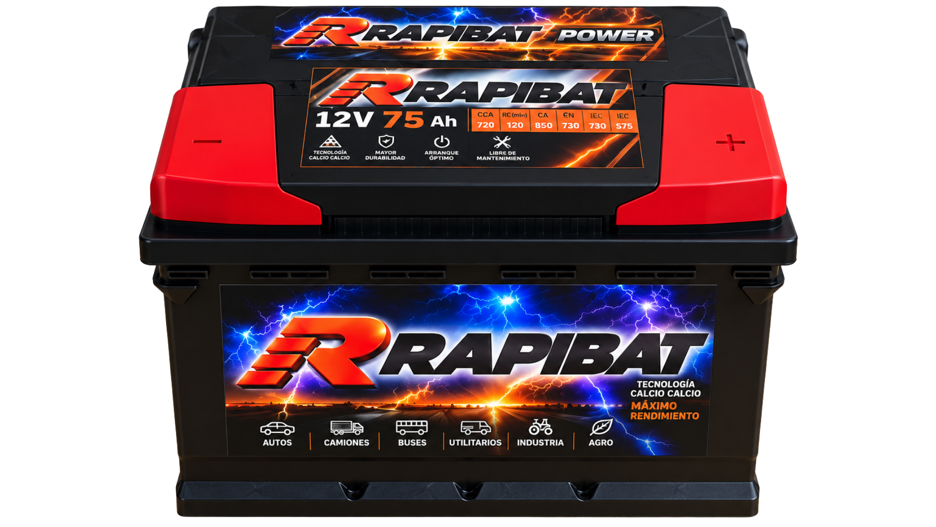 Batería Rapibat Excelent para vehículos